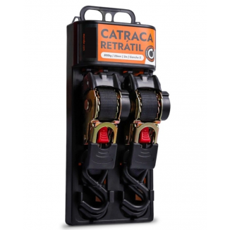 Conjunto Catraca Retrátil...